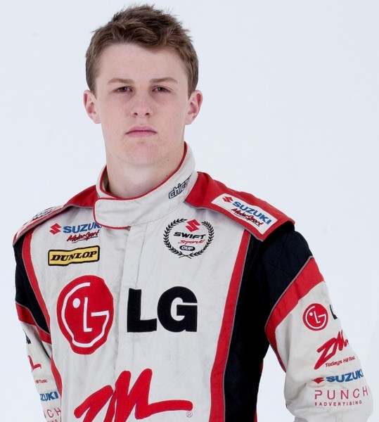 William Bamber becomes the youngest-ever competitor in the NZV8 racing series